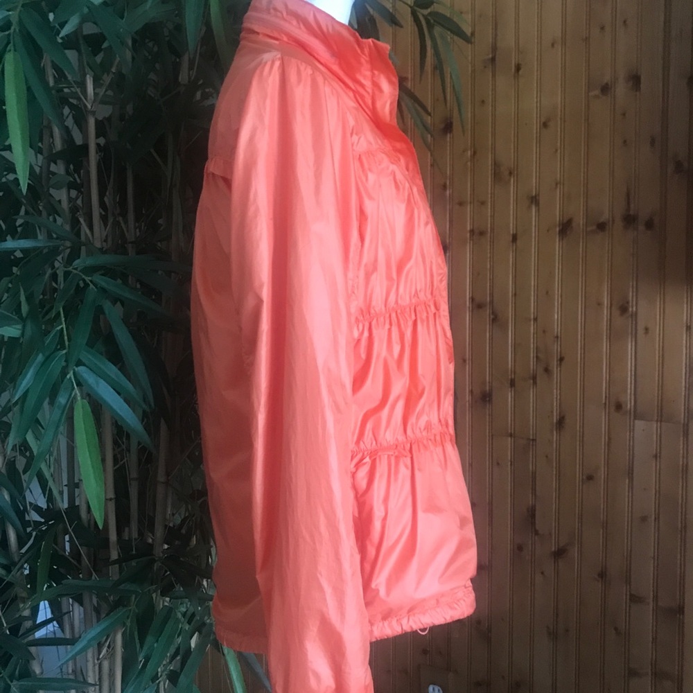 Prana Orange Full Zip Jacket Medium - image 3